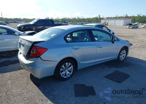 2012 Honda Civic Lx from USA, damaged, VIN 19XFB2F58CE085586